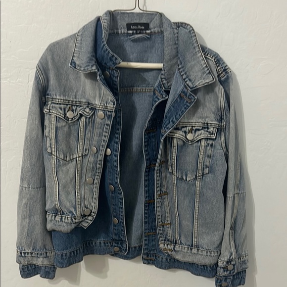 Dohble Lined Blue Denim Jacket - Picture 1 of 5